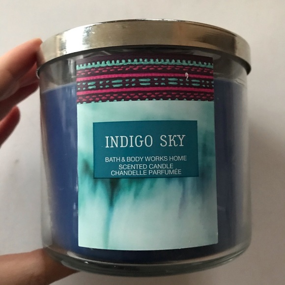 Indigo Sky Bath & Body Works 3-Wick Candle